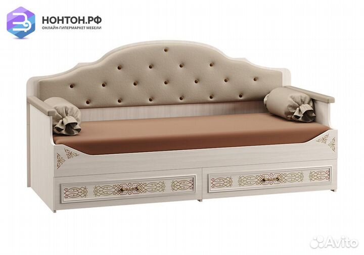 Кровать Флоренция 11.07 ясень анкор