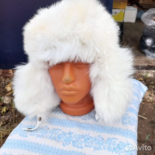 Шапка ушанка женская