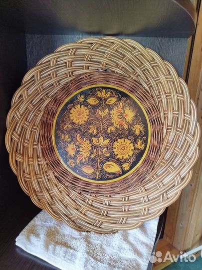 Панно плетёное 48х48