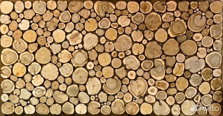 Панно из можжевельника