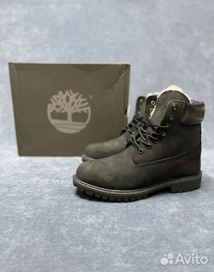 Ботинки Timberland зимние с мехом