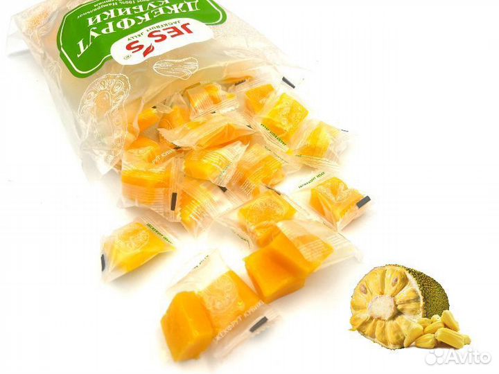 Джекфрут кубики 500 грамм