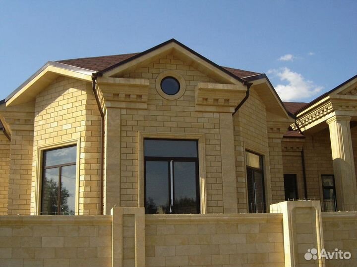 Облицовка дагестанским камнем