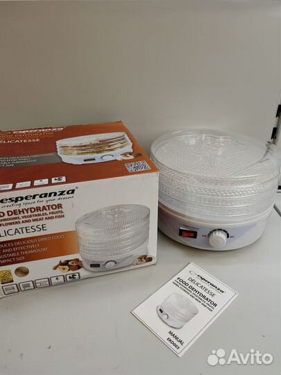 Сушилка для овощей, фруктов и грибов Esperanza