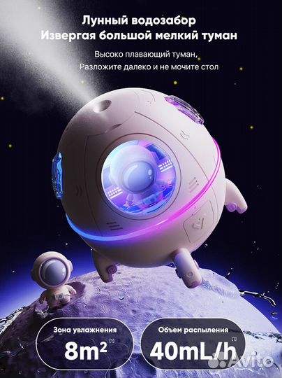 Капсульный увлажитель воздуха новый