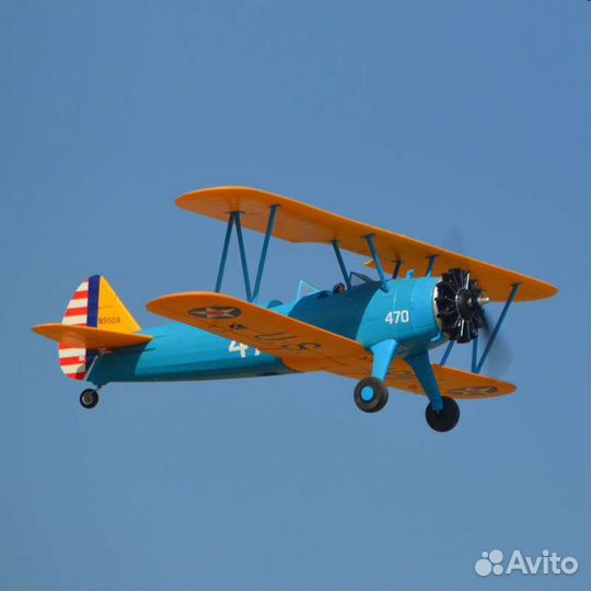 Радиоуправляемый самолёт Stearman PT-17 PNP