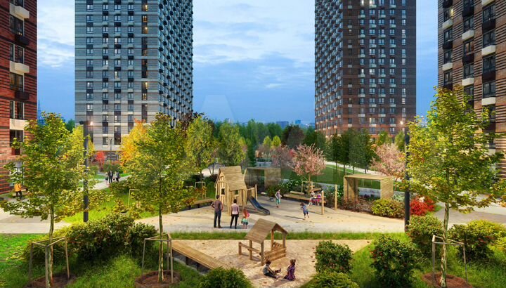 Квартира-студия, 25,7 м², 31/33 эт.