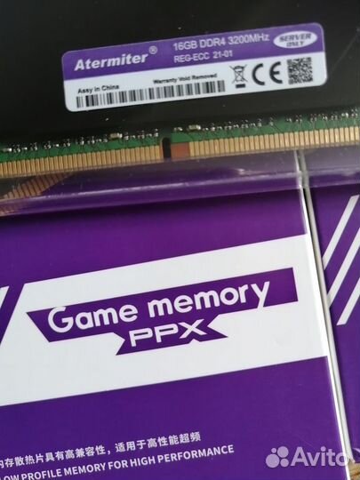 Оперативная память DDR4 Atermiter Game Memory PPX