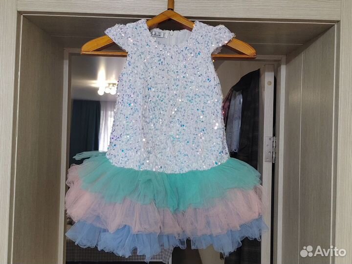 Платье для девочки 104 110