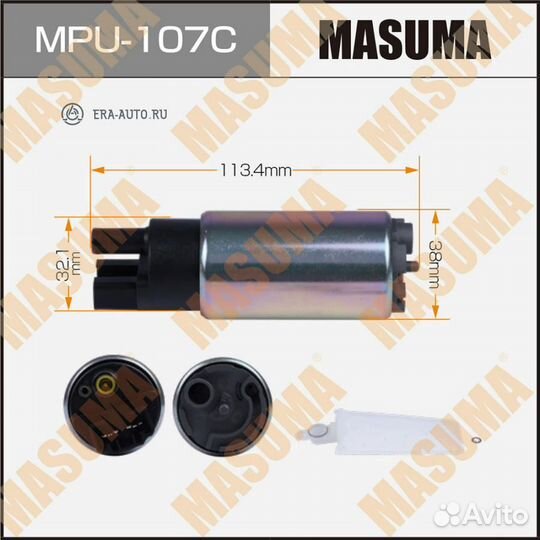 Masuma MPU-107C MPU-107C насос топливный электриче