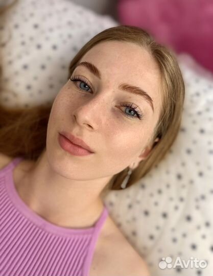 Окрашивание бровей; Ламинирование ресниц;Перманент