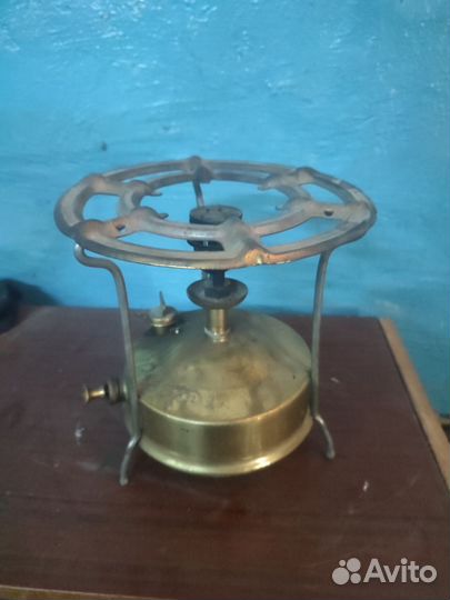 Примус Рекорд 1 1980 г. латунь СССР