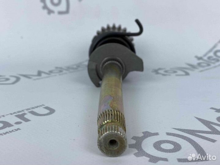 Вал кикстартера Delta, Zodiak в сборе с пусковой ш