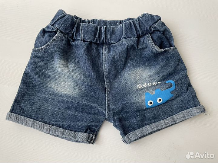 Джинсовые шорты для девочки