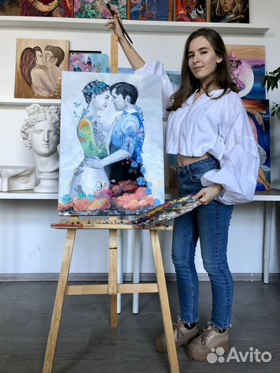 Картина на заказ маслом на холсте. Художник