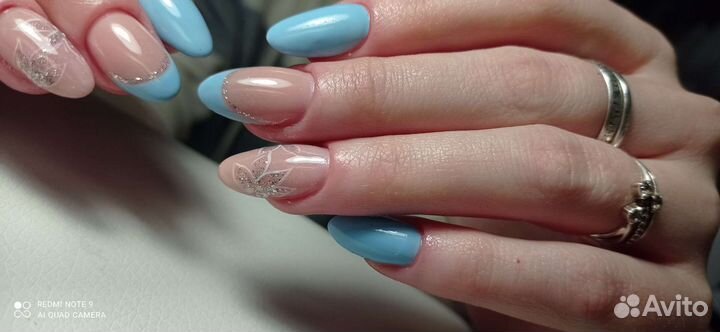 Маникюр с покрытием гель-лаком