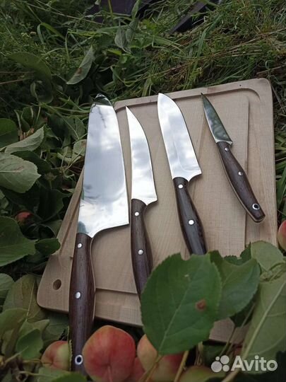 Набор кухонных ножей сталь D2