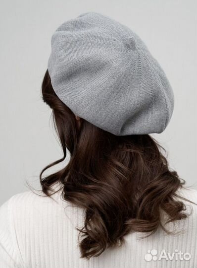 Бирет новый серый