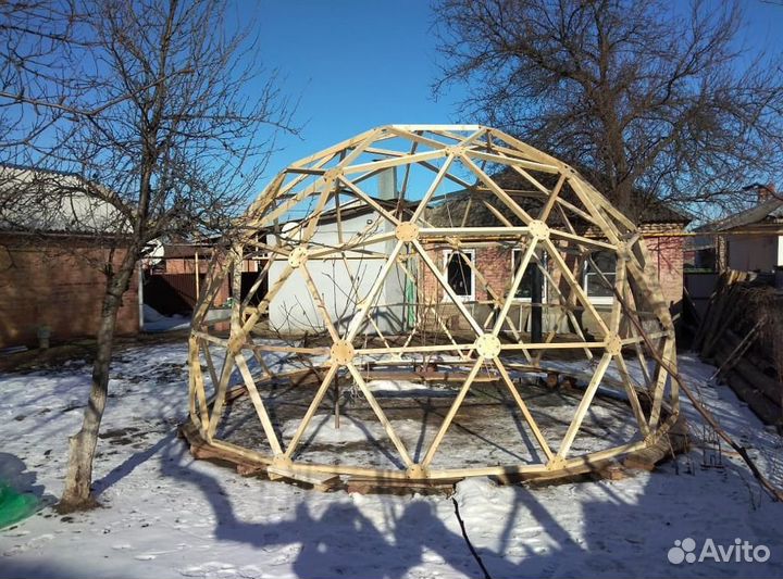 Геокупол для глемпинга