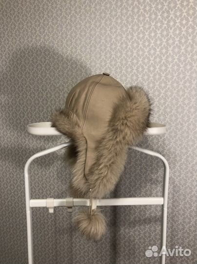 Меховая шапка 50 52 см