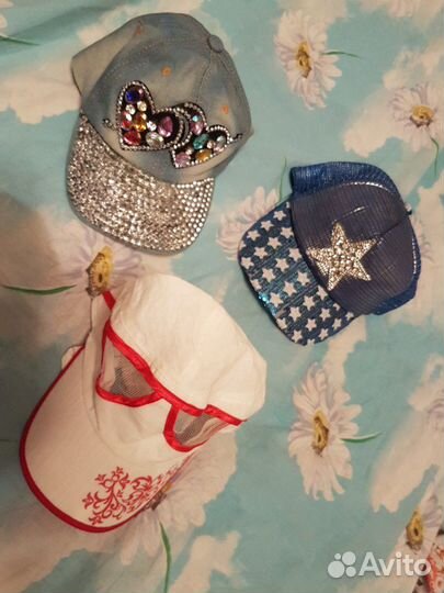 Бейсболки на принцесс 6-9 лет