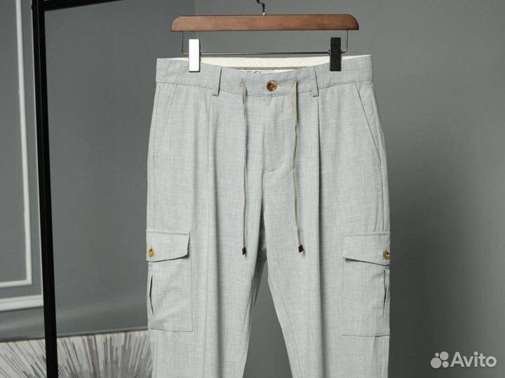 Брюки-карго Brunello Cucinelli