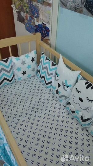 Бортики в кроватку