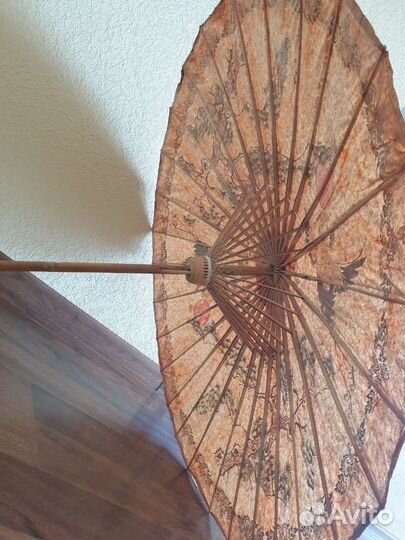 Бумажный зонт новый