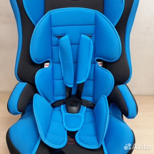 Детское автокресло 9 до 36 кг цвет синий