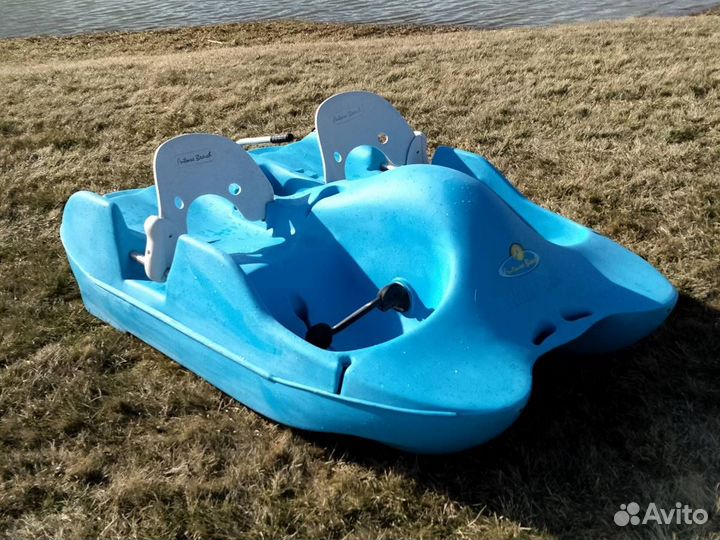 Водный велосипед катамаран