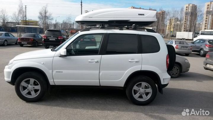 Автобокс бокс 460 литров Шевроле Нива