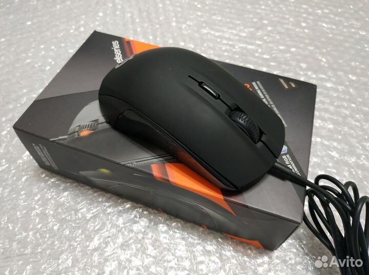 Мышка игровая SteelSeries Rival 100 черная