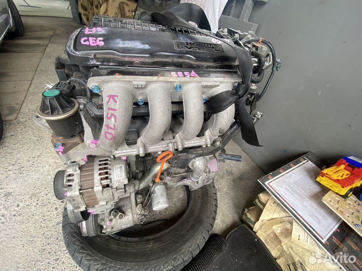 Двигатель honda fit l13a