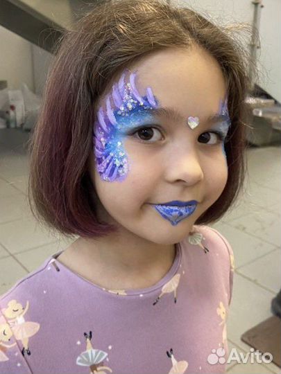 Аквагример аквагрим бодиарт аниматор на праздник