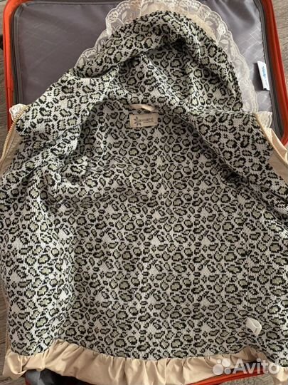 Плащ с утеплённой подкладкой на девочку р. 116