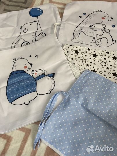 Детское постельное белье в детскую кроватку