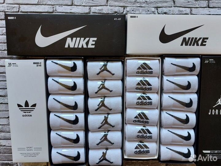 Носки Nike Adidas Jordan Puma