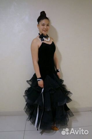 Платье для бальных танцев стандарт Ю1