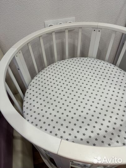 Кровать детская трансформер с 2-мя матрацами