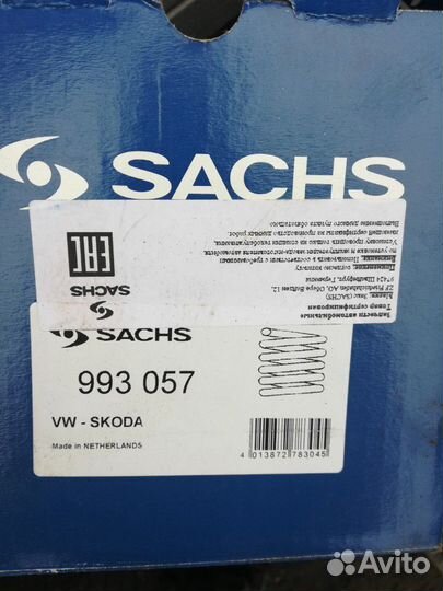 Пружина передняя фольксваген джета 2008г.в