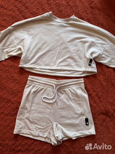 Летний женский костюм с шортами 44 размер