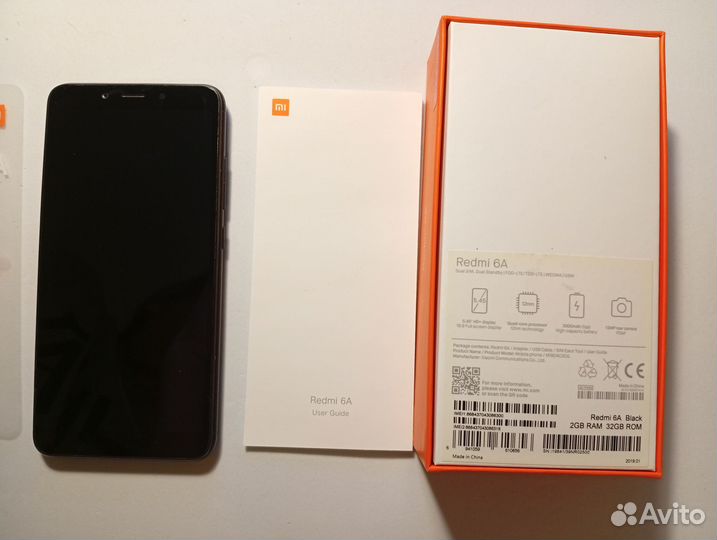 Xiaomi Redmi 6A, 2/32 ГБ