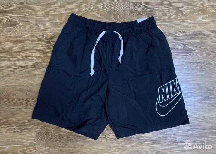 Nike logo шорты / M L XL оригинал