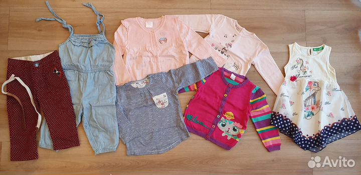 Пакет одежды 1-1,5года (9шт)