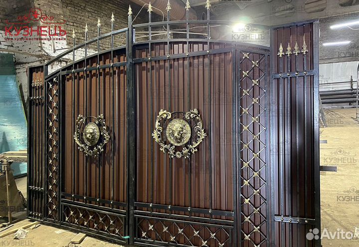 Кованные ворота
