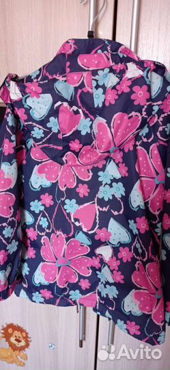 Куртка демисезонная для девочки р 128