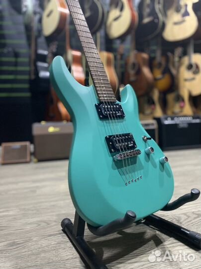 Schecter C-6 deluxe satin aqua электрогитара