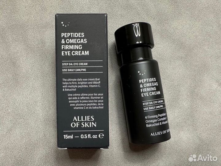 Крем для глаз allies of skin peptides omegas eye