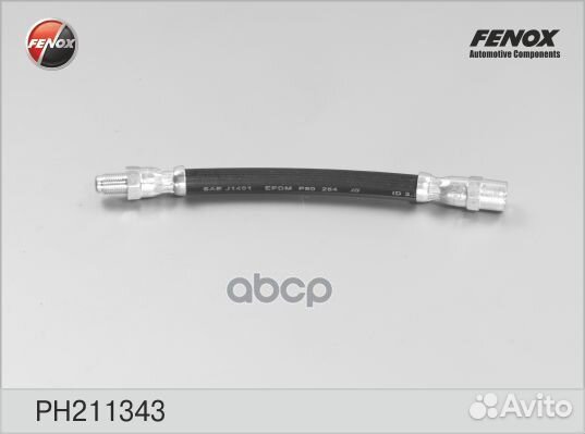 Шланг тормозной 'PH211343 fenox