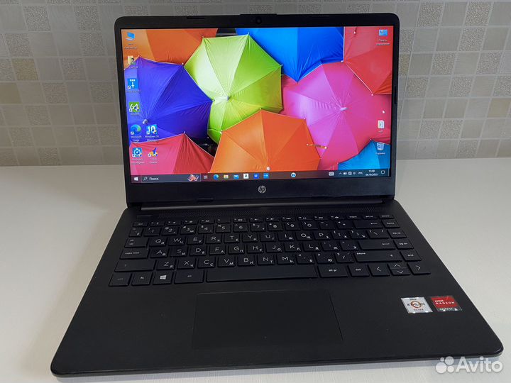 HP 14s 8gb ddr4/ssd 128gb